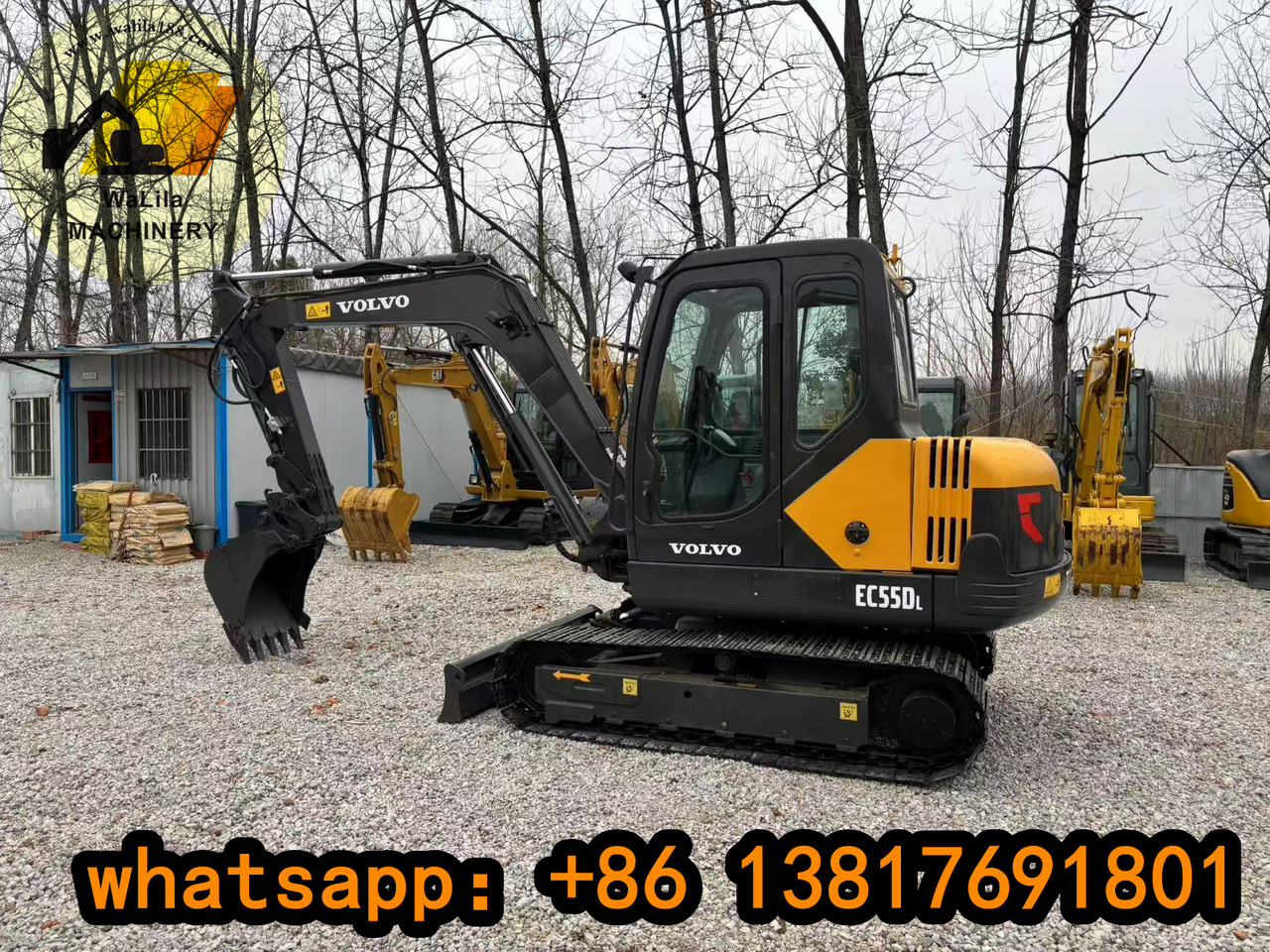 Volvo EC55D - Mini rýpadlo: obrázok 2 Volvo EC55D - Mini rýpadlo: obrázok 2