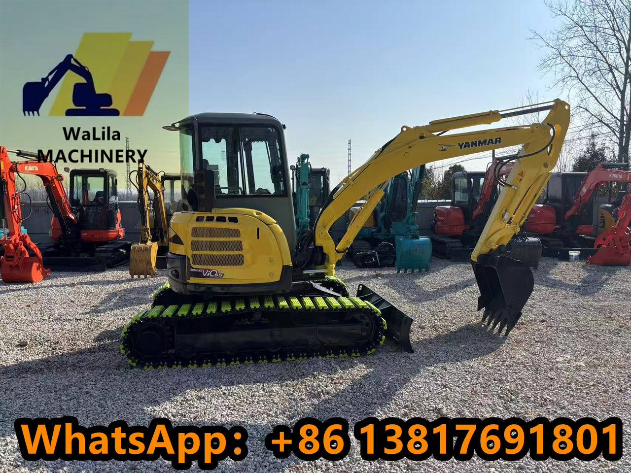 Yanmar Vio 55 Vio55 - Mini rýpadlo: obrázok 4 Yanmar Vio 55 Vio55 - Mini rýpadlo: obrázok 4