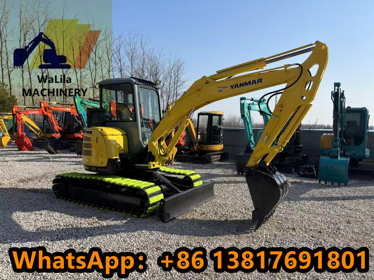 Yanmar Vio 55 Vio55 - Mini rýpadlo: obrázok 5 Yanmar Vio 55 Vio55 - Mini rýpadlo: obrázok 5