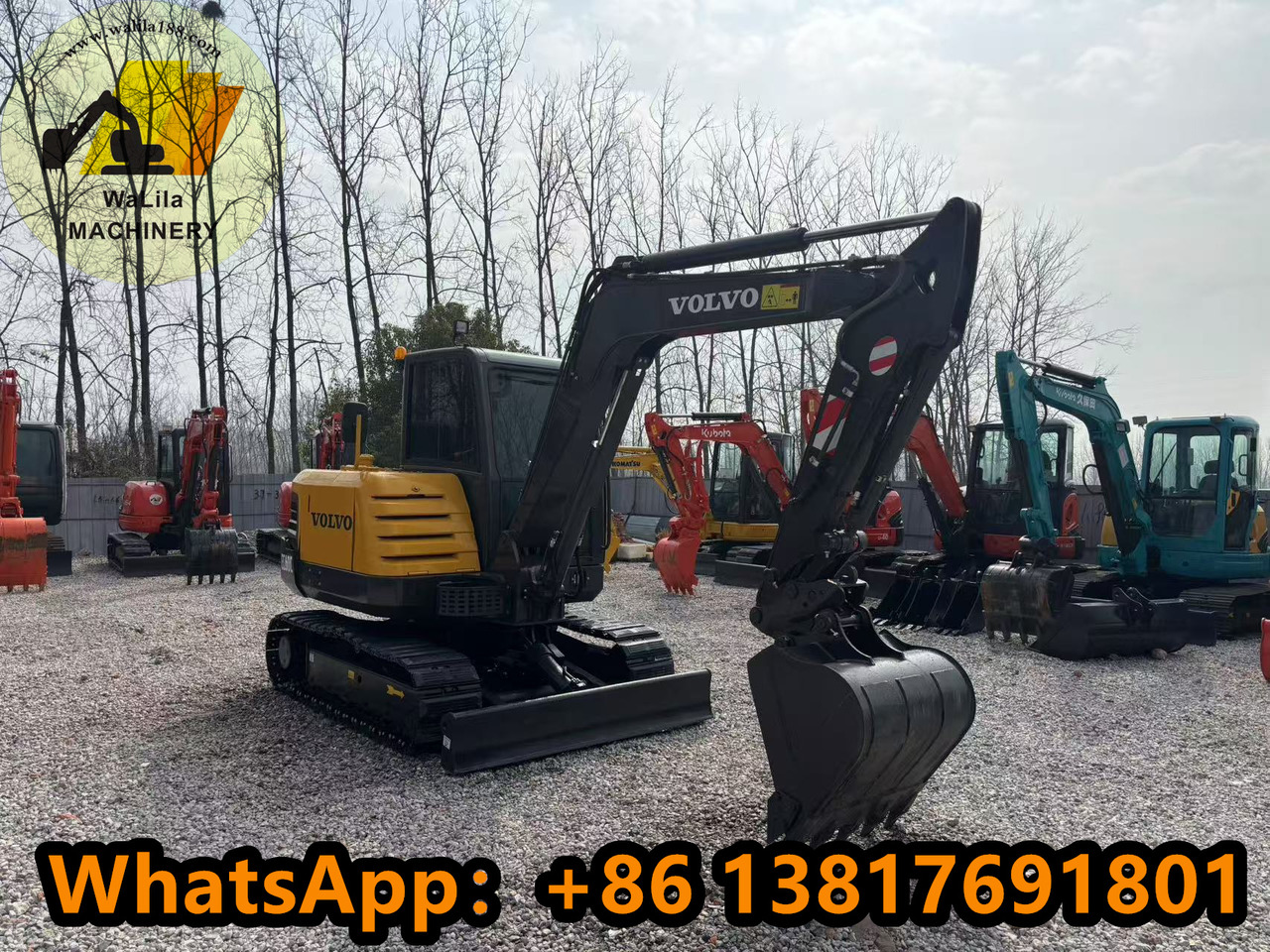 Volvo EC60D - Mini rýpadlo: obrázok 2 Volvo EC60D - Mini rýpadlo: obrázok 2