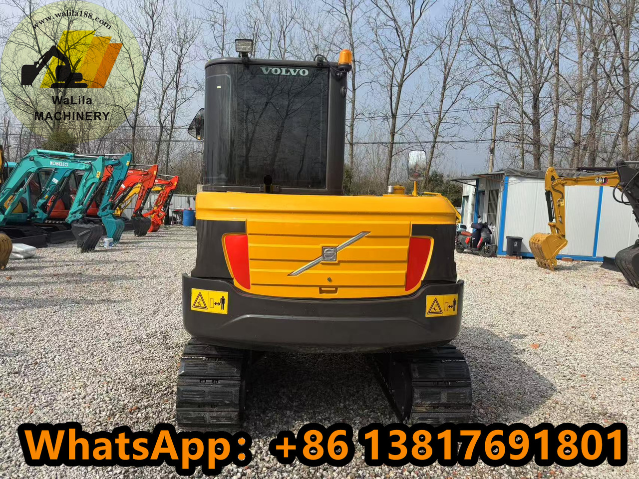 Volvo EC60D - Mini rýpadlo: obrázok 4 Volvo EC60D - Mini rýpadlo: obrázok 4