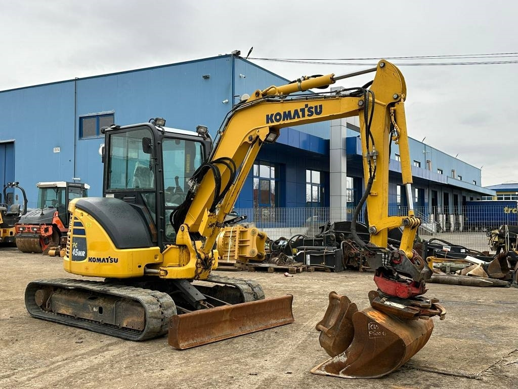 Komatsu PC 45 MR + RototiltRT20B - Mini rýpadlo: obrázok 4 Komatsu PC 45 MR + RototiltRT20B - Mini rýpadlo: obrázok 4