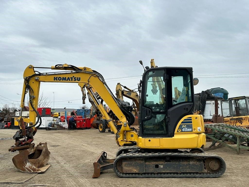 Komatsu PC 45 MR + RototiltRT20B - Mini rýpadlo: obrázok 2 Komatsu PC 45 MR + RototiltRT20B - Mini rýpadlo: obrázok 2