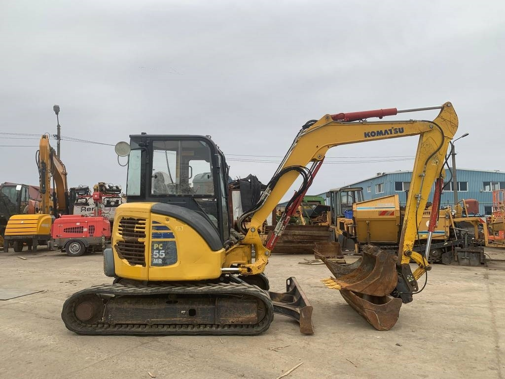 Komatsu PC 55 MR-3 - Mini rýpadlo: obrázok 5 Komatsu PC 55 MR-3 - Mini rýpadlo: obrázok 5