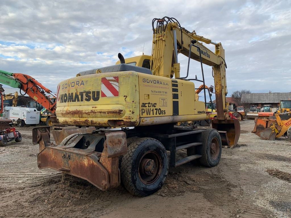 Komatsu PW 170 ES - Kolesové rýpadlo: obrázok 4 Komatsu PW 170 ES - Kolesové rýpadlo: obrázok 4
