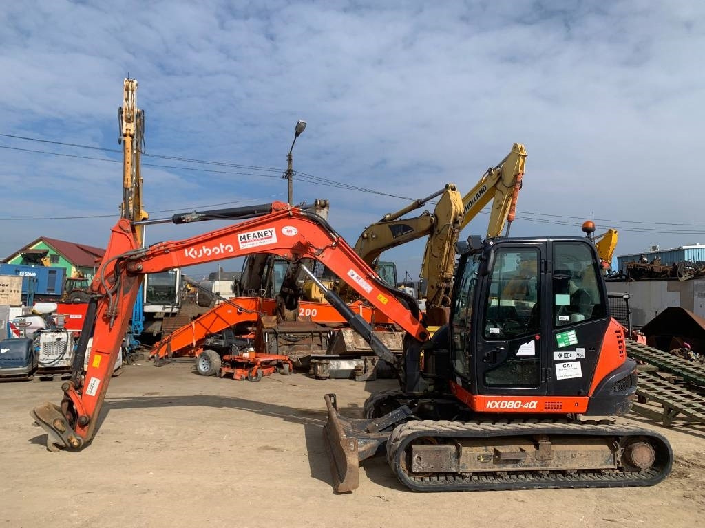 Kubota KX 080-4A - Mini rýpadlo: obrázok 2 Kubota KX 080-4A - Mini rýpadlo: obrázok 2