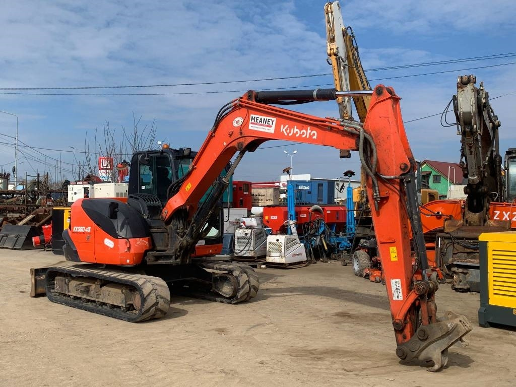 Kubota KX 080-4A - Mini rýpadlo: obrázok 5 Kubota KX 080-4A - Mini rýpadlo: obrázok 5