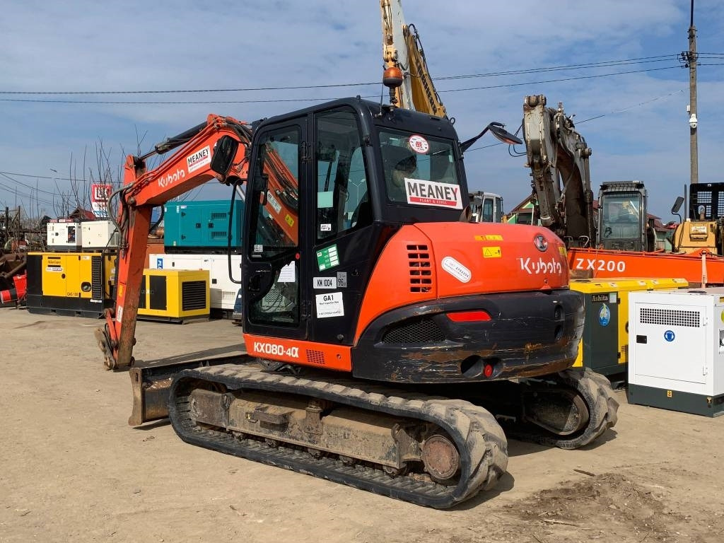 Kubota KX 080-4A - Mini rýpadlo: obrázok 3 Kubota KX 080-4A - Mini rýpadlo: obrázok 3