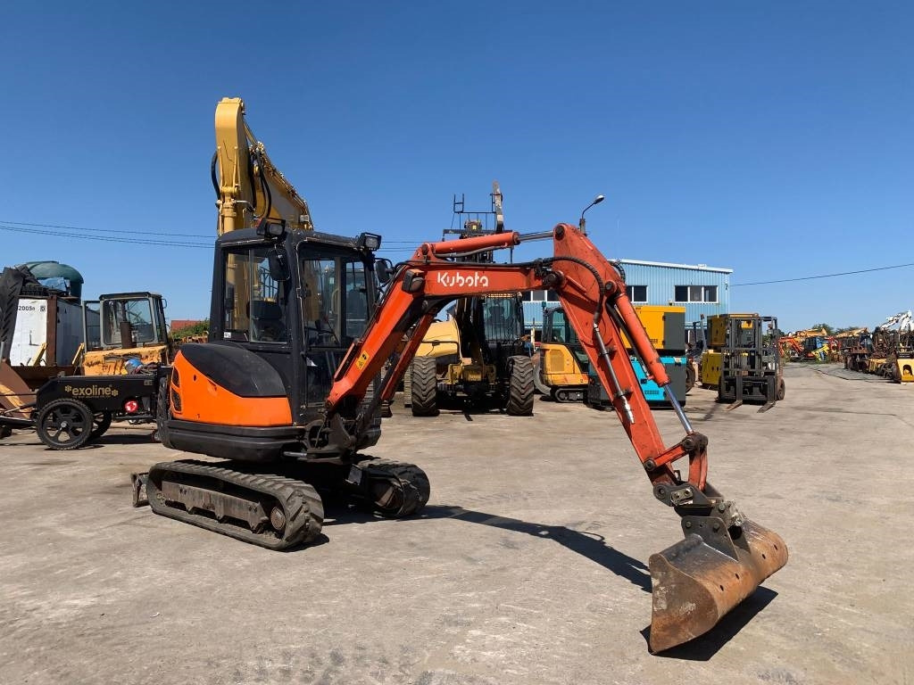 Kubota KX 61-3 - Mini rýpadlo: obrázok 4 Kubota KX 61-3 - Mini rýpadlo: obrázok 4