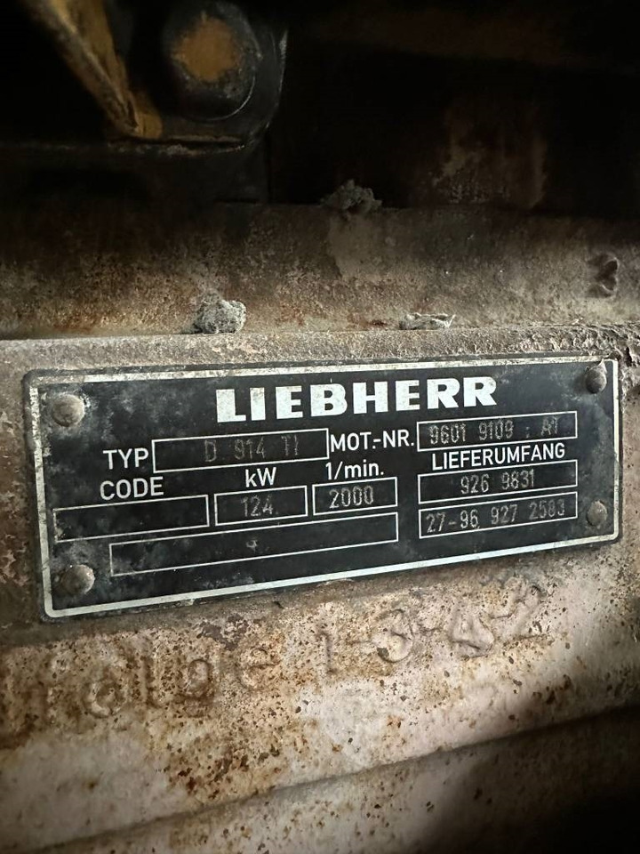 Liebherr D 914 T1 ENGINE - Motor pre Stavebné stroje: obrázok 2 Liebherr D 914 T1 ENGINE - Motor pre Stavebné stroje: obrázok 2