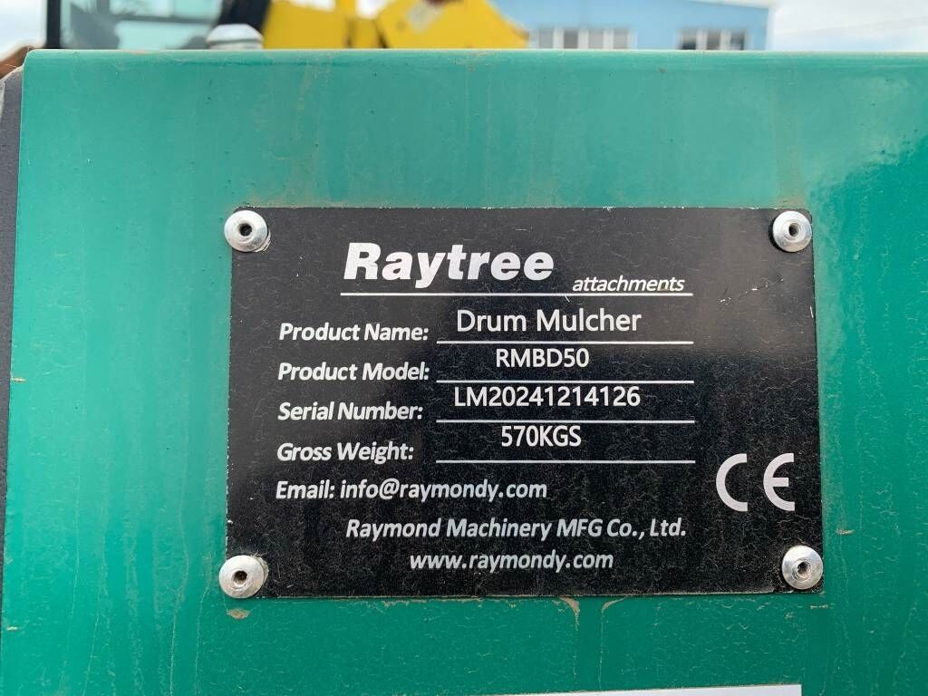 Raytree RMBD50 Mulcher Raytree RMBD50 Mulcher - Mulčovač: obrázok 5 Raytree RMBD50 Mulcher Raytree RMBD50 Mulcher - Mulčovač: obrázok 5