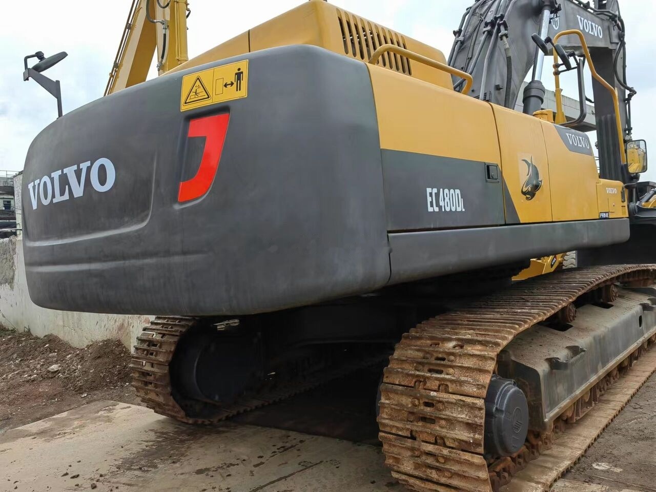 Volvo EC480D - Pásové rýpadlo: obrázok 4 Volvo EC480D - Pásové rýpadlo: obrázok 4