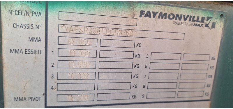 Plošinový/ Valníkový náves Faymonville Plattform SPZ-3AX: obrázok 7 Plošinový/ Valníkový náves Faymonville Plattform SPZ-3AX: obrázok 7