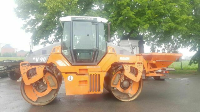 Hamm DV90 VO mit Streuer Klima Deutsche Maschine - Cestný valec: obrázok 5 Hamm DV90 VO mit Streuer Klima Deutsche Maschine - Cestný valec: obrázok 5