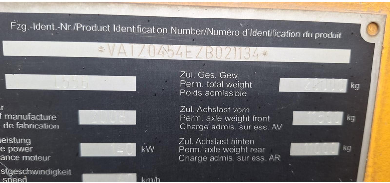 Kolesový nakladač Liebherr 556 Radlader: obrázok 7