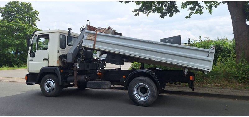 MAN 10.163 Kipper mit Kran+Greifer - Sklápač: obrázok 2 MAN 10.163 Kipper mit Kran+Greifer - Sklápač: obrázok 2