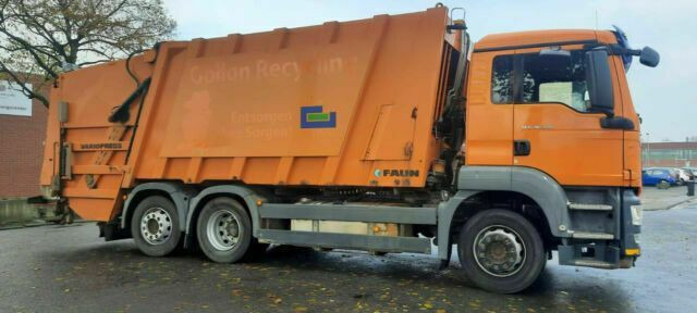 MAN 26.320 Müllwagen Faun Variopress - Auto na odvoz odpadu: obrázok 5 MAN 26.320 Müllwagen Faun Variopress - Auto na odvoz odpadu: obrázok 5