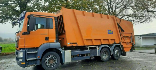 MAN 26.320 Müllwagen Faun Variopress - Auto na odvoz odpadu: obrázok 2 MAN 26.320 Müllwagen Faun Variopress - Auto na odvoz odpadu: obrázok 2
