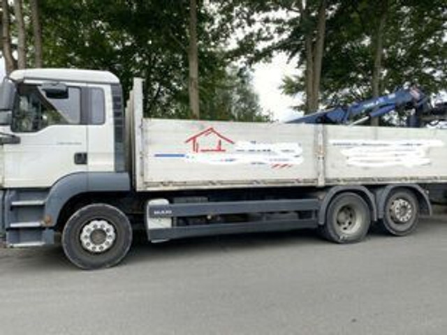 MAN 26.320 Pritsche mit Kran Tirre 170 - Valníkový/ Plošinový nákladný automobil, Auto s hydraulickou rukou: obrázok 3 MAN 26.320 Pritsche mit Kran Tirre 170 - Valníkový/ Plošinový nákladný automobil, Auto s hydraulickou rukou: obrázok 3