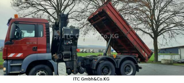 MAN 26.440TGS Kipper+Kran Meiller/Stahl - Sklápač, Auto s hydraulickou rukou: obrázok 5 MAN 26.440TGS Kipper+Kran Meiller/Stahl - Sklápač, Auto s hydraulickou rukou: obrázok 5