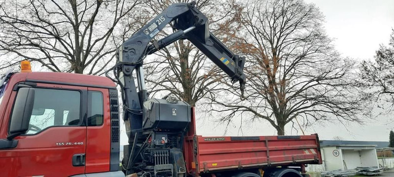 MAN 26.440TGS Kipper+Kran Meiller/Stahl - Sklápač, Auto s hydraulickou rukou: obrázok 3 MAN 26.440TGS Kipper+Kran Meiller/Stahl - Sklápač, Auto s hydraulickou rukou: obrázok 3
