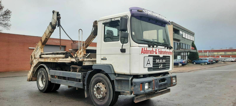 MAN ME 18.250PS Absetzkipper Meiller/Aufbau /Tele - Ramenový nosič kontajnerov: obrázok 1 MAN ME 18.250PS Absetzkipper Meiller/Aufbau /Tele - Ramenový nosič kontajnerov: obrázok 1