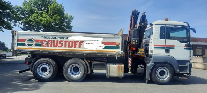 MAN TGS 26.400 Kipper Mit Kran/Funk - Valníkový/ Plošinový nákladný automobil, Auto s hydraulickou rukou: obrázok 4 MAN TGS 26.400 Kipper Mit Kran/Funk - Valníkový/ Plošinový nákladný automobil, Auto s hydraulickou rukou: obrázok 4
