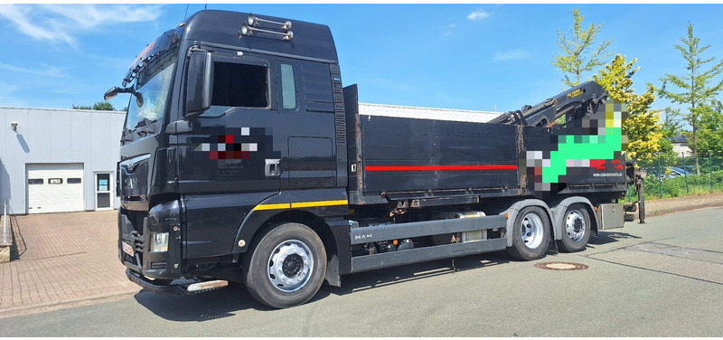 MAN TGX 26.440L 6x2 Pritsche mit Kran Palfinge - Valníkový/ Plošinový nákladný automobil, Auto s hydraulickou rukou: obrázok 1 MAN TGX 26.440L 6x2 Pritsche mit Kran Palfinge - Valníkový/ Plošinový nákladný automobil, Auto s hydraulickou rukou: obrázok 1
