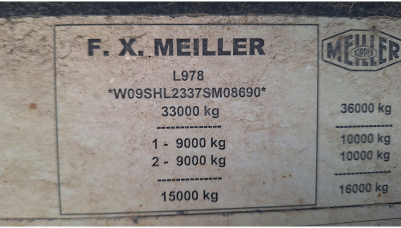 Meiller TR 2 Kippmulde 24 Kubik Stahl Zwillingsbereiffu - Náves sklápěcí: obrázok 4 Meiller TR 2 Kippmulde 24 Kubik Stahl Zwillingsbereiffu - Náves sklápěcí: obrázok 4