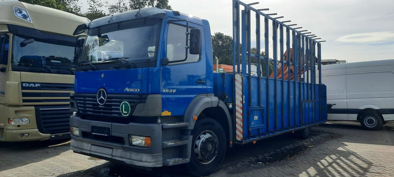 Mercedes-Benz 1828 Pritsche+Glastransport - Valníkový/ Plošinový nákladný automobil, Auto s hydraulickou rukou: obrázok 2 Mercedes-Benz 1828 Pritsche+Glastransport - Valníkový/ Plošinový nákladný automobil, Auto s hydraulickou rukou: obrázok 2