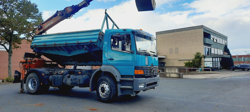 Mercedes-Benz 1828K 4x2 Kipper KRAN+Funk/Greifer - Sklápač, Auto s hydraulickou rukou: obrázok 2 Mercedes-Benz 1828K 4x2 Kipper KRAN+Funk/Greifer - Sklápač, Auto s hydraulickou rukou: obrázok 2