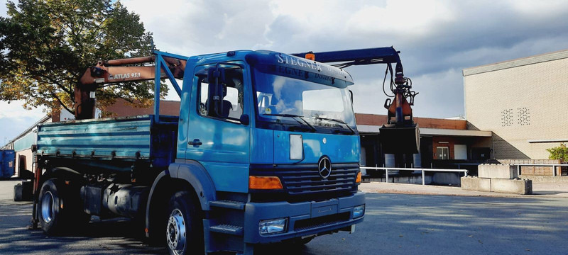 Mercedes-Benz 1828K 4x2 Kipper KRAN+Funk/Greifer - Sklápač, Auto s hydraulickou rukou: obrázok 4 Mercedes-Benz 1828K 4x2 Kipper KRAN+Funk/Greifer - Sklápač, Auto s hydraulickou rukou: obrázok 4