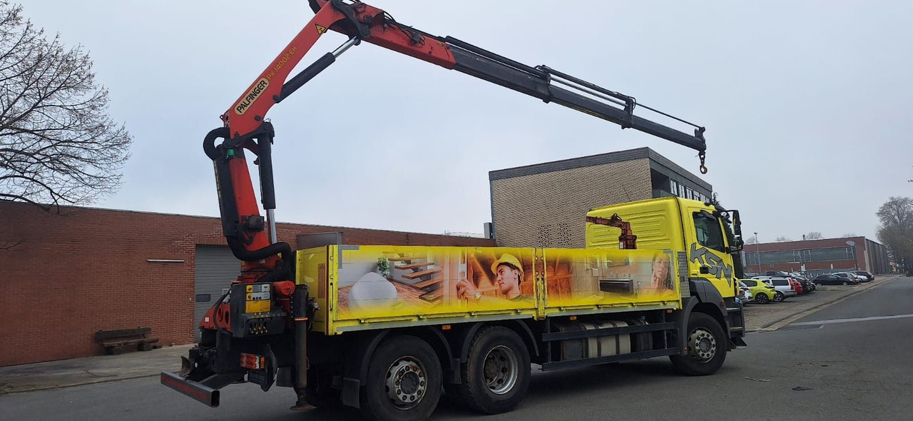 Mercedes-Benz 2636 Axor 3-Achser 6x2 mit Kran PK14002+Funk - Valníkový/ Plošinový nákladný automobil, Auto s hydraulickou rukou: obrázok 3 Mercedes-Benz 2636 Axor 3-Achser 6x2 mit Kran PK14002+Funk - Valníkový/ Plošinový nákladný automobil, Auto s hydraulickou rukou: obrázok 3
