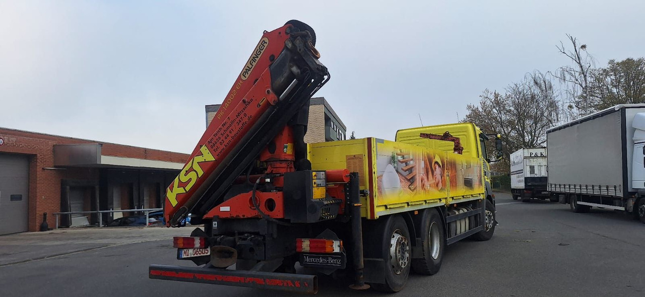 Mercedes-Benz 2636 Axor 3-Achser 6x2 mit Kran PK14002+Funk - Valníkový/ Plošinový nákladný automobil, Auto s hydraulickou rukou: obrázok 5 Mercedes-Benz 2636 Axor 3-Achser 6x2 mit Kran PK14002+Funk - Valníkový/ Plošinový nákladný automobil, Auto s hydraulickou rukou: obrázok 5