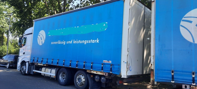 Mercedes-Benz 2642 Jumbozug Mit Hänger - Plachtové nákladné vozidlo: obrázok 2 Mercedes-Benz 2642 Jumbozug Mit Hänger - Plachtové nákladné vozidlo: obrázok 2