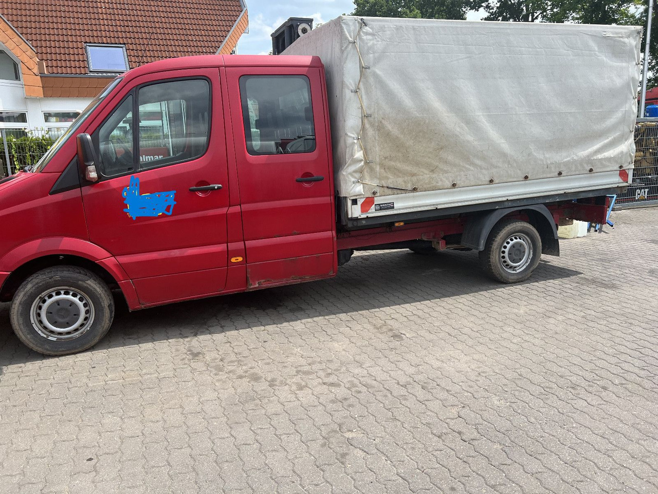 Mercedes-Benz 319 Doka - Plachtová dodávka, Dodávkа s dvojitou kabínou: obrázok 4 Mercedes-Benz 319 Doka - Plachtová dodávka, Dodávkа s dvojitou kabínou: obrázok 4