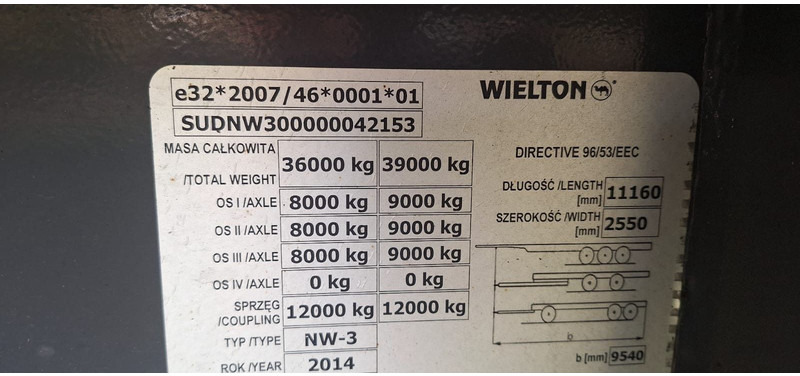 Wielton 55 Kubik Alumulde - Náves: obrázok 5 Wielton 55 Kubik Alumulde - Náves: obrázok 5