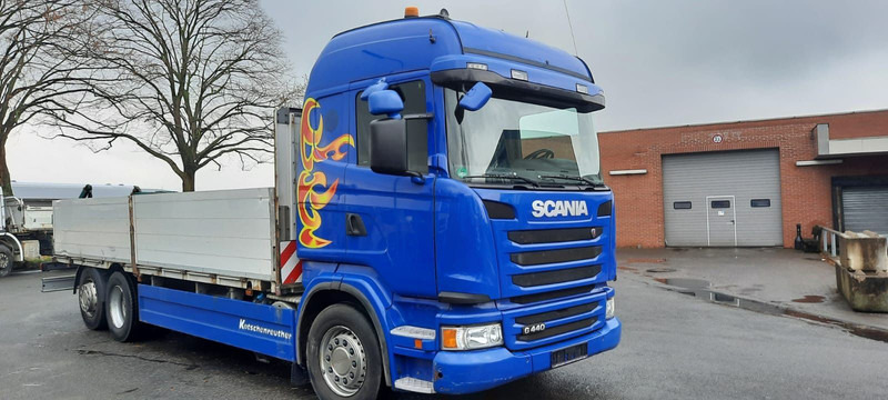 Scania G440 Pritsche 6x2 Kran am Heck vor - Valníkový/ Plošinový nákladný automobil, Auto s hydraulickou rukou: obrázok 2 Scania G440 Pritsche 6x2 Kran am Heck vor - Valníkový/ Plošinový nákladný automobil, Auto s hydraulickou rukou: obrázok 2