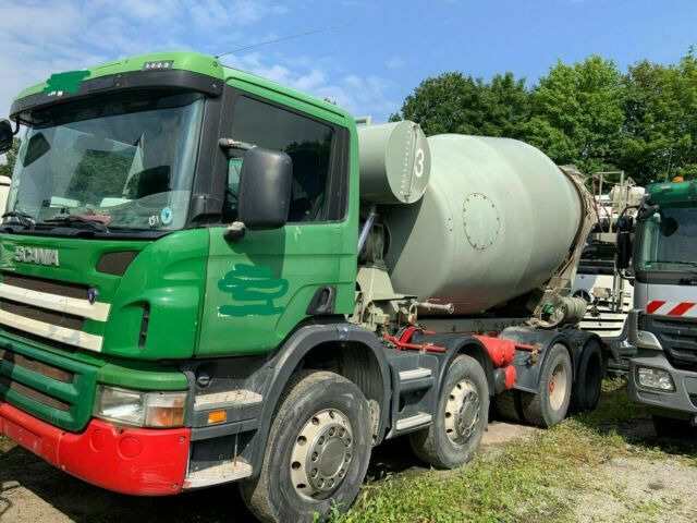 Scania P340PS 8x4 Blatt/Blatt 1-Hand - Domiešavač: obrázok 1 Scania P340PS 8x4 Blatt/Blatt 1-Hand - Domiešavač: obrázok 1