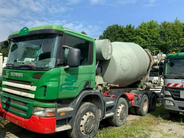 Scania P340PS 8x4 Blatt/Blatt 1-Hand - Domiešavač: obrázok 2 Scania P340PS 8x4 Blatt/Blatt 1-Hand - Domiešavač: obrázok 2