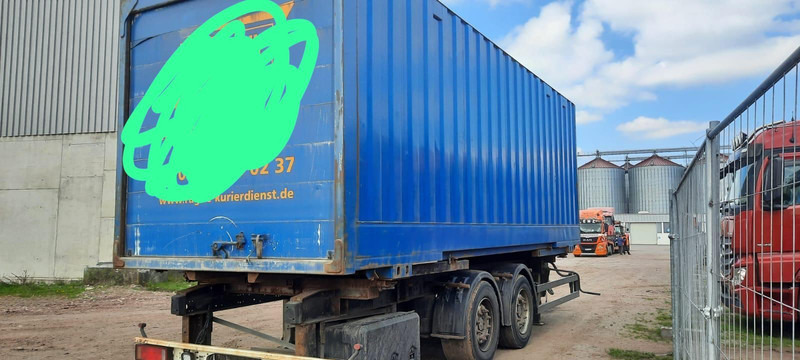 Schmitz Cargobull Containeranhänger mit Container - Príves preprava kontajnerov/ Výmenná nadstavba: obrázok 5 Schmitz Cargobull Containeranhänger mit Container - Príves preprava kontajnerov/ Výmenná nadstavba: obrázok 5