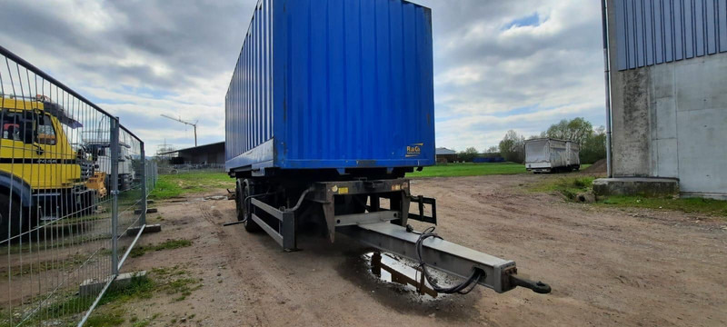 Schmitz Cargobull Containeranhänger mit Container - Príves preprava kontajnerov/ Výmenná nadstavba: obrázok 4 Schmitz Cargobull Containeranhänger mit Container - Príves preprava kontajnerov/ Výmenná nadstavba: obrázok 4