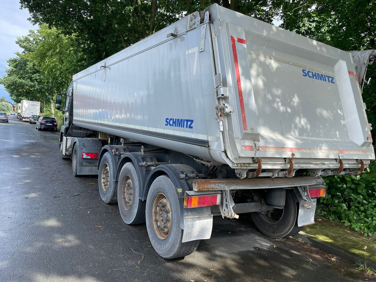 Schmitz Cargobull Kippmulde 3 Achser 28 Kubik - Náves sklápěcí: obrázok 3 Schmitz Cargobull Kippmulde 3 Achser 28 Kubik - Náves sklápěcí: obrázok 3