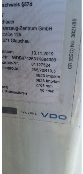 Ťahač Mercedes-Benz 1328 SZM Atego: obrázok 8