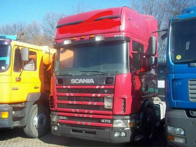Scania 124-470 Topline Retader Kipperhydraulik - Ťahač: obrázok 1 Scania 124-470 Topline Retader Kipperhydraulik - Ťahač: obrázok 1
