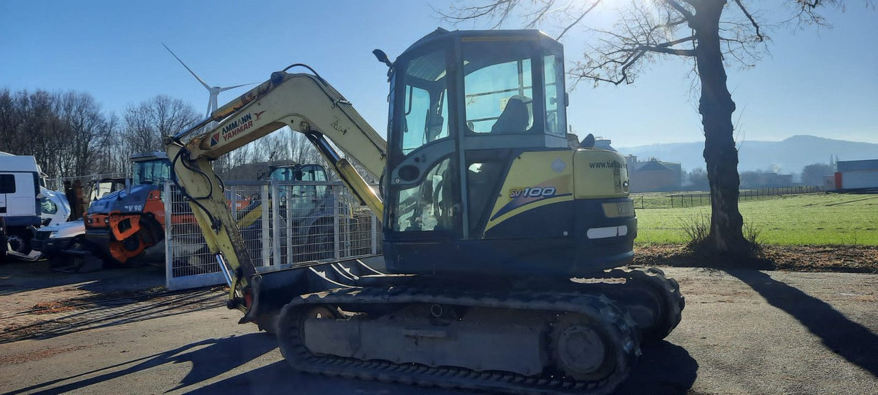 Yanmar SV 100 Bagger Deutsche Maschine 1-Hand - Mini rýpadlo: obrázok 4 Yanmar SV 100 Bagger Deutsche Maschine 1-Hand - Mini rýpadlo: obrázok 4