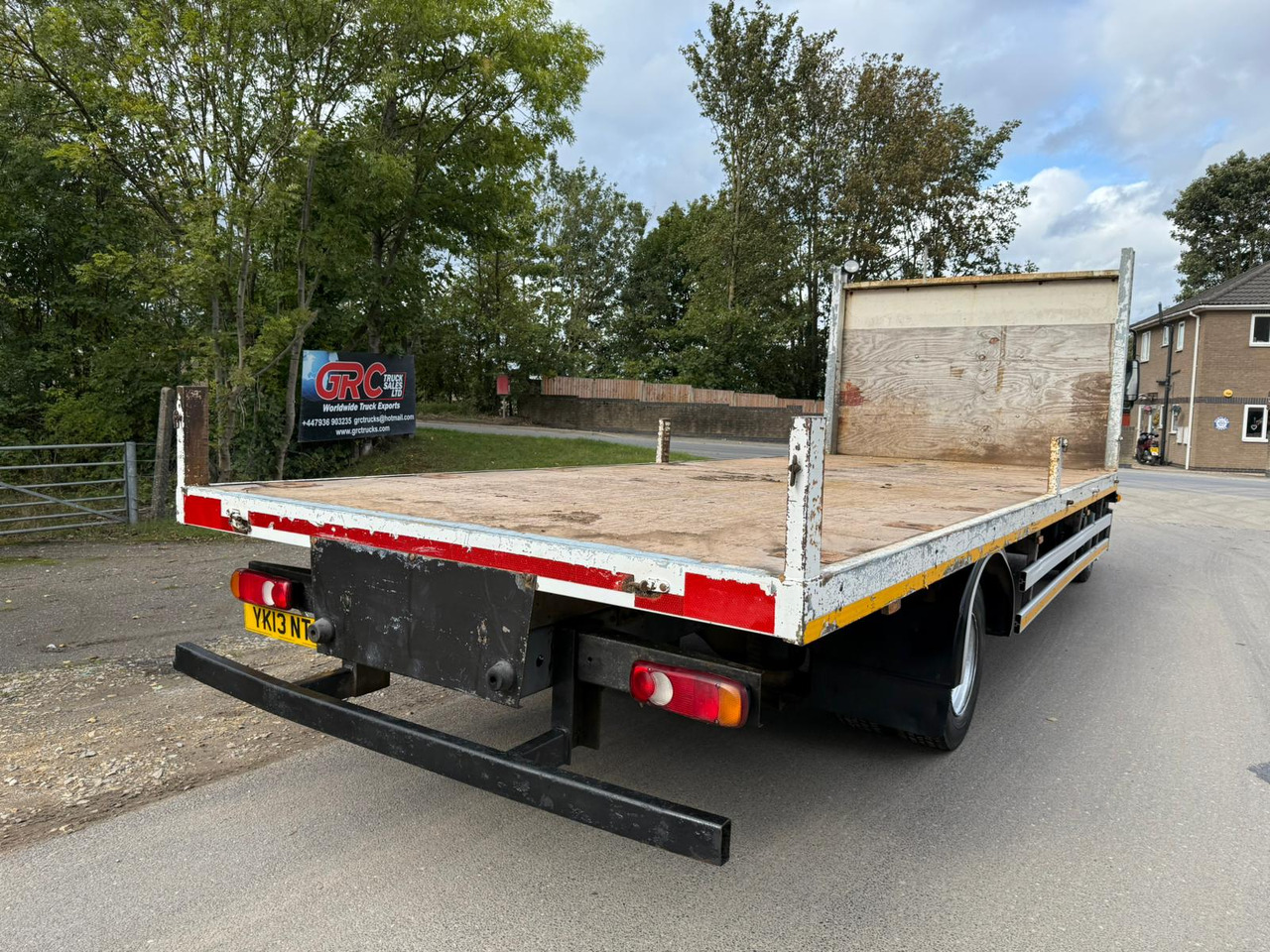 Valníkový/ Plošinový nákladný automobil 2013 DAF LF Flatbed Truck: obrázok 23
