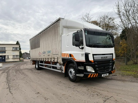2016 DAF CF 250 Curtainside Truck - Plachtové nákladné vozidlo: obrázok 1 2016 DAF CF 250 Curtainside Truck - Plachtové nákladné vozidlo: obrázok 1