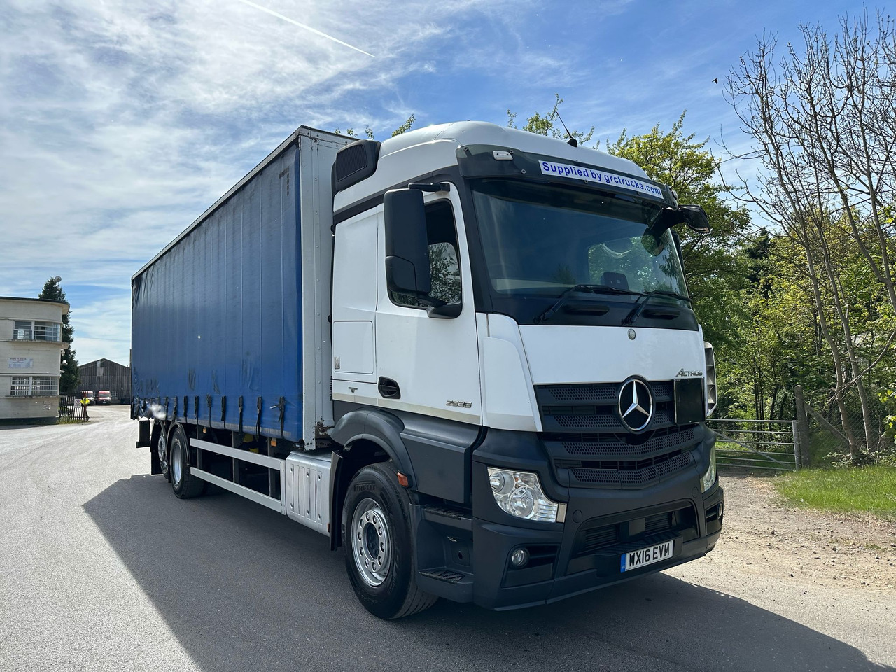 2016 Mercedes Actros 2536 Curtainside Truck - Plachtové nákladné vozidlo: obrázok 1 2016 Mercedes Actros 2536 Curtainside Truck - Plachtové nákladné vozidlo: obrázok 1