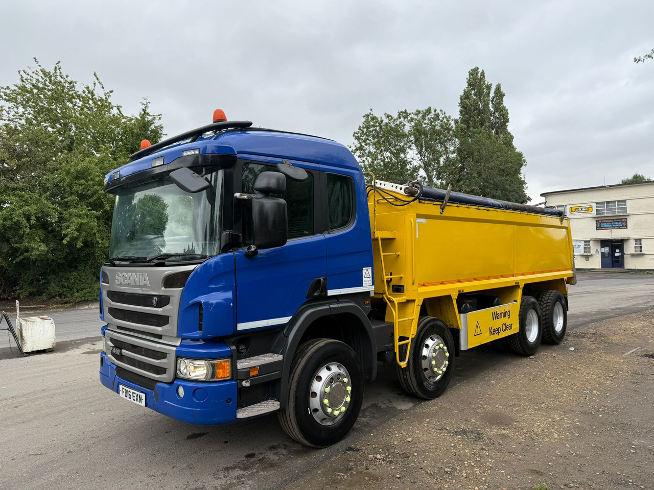 2016 Scania P410 Tipper Truck - Sklápač: obrázok 4 2016 Scania P410 Tipper Truck - Sklápač: obrázok 4